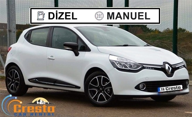Renault Clio 1.5 Dizel-Manuel veya Benzeri